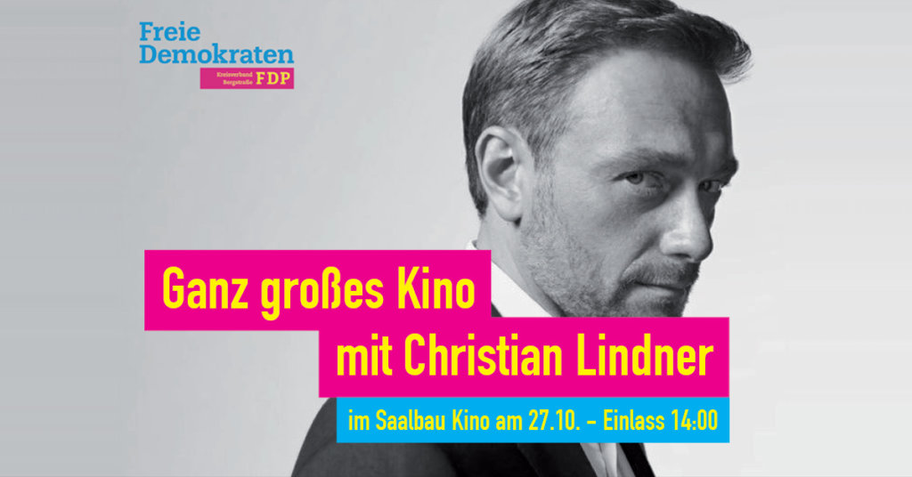 Christian Lindner am 27.10.2018 in Heppenheim